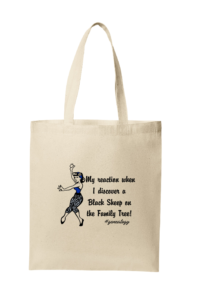 Cotton Tote - Finding the Black Sheep