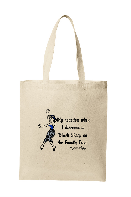 Cotton Tote - Finding the Black Sheep