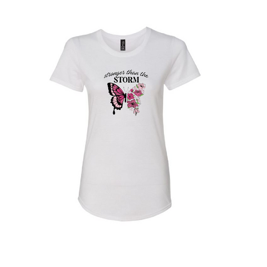 Stronger than the Storm Ladies Tee